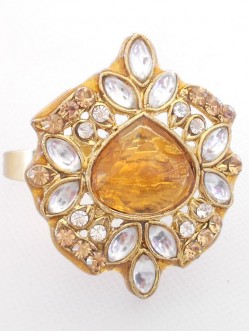 Kundan Finger Ring